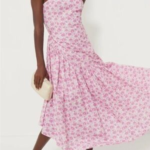 Hyacinth House Camellia Ruffle Hem Dress